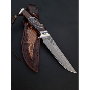 КРИЛАТИЙ ніж ручної роботи майстра Aleksandr Kasinec, сталь CPM® 121 REX ™ в ламінаті, 67 HRC. Photo 2